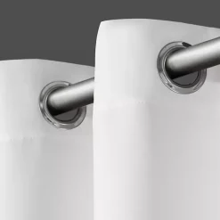 White Cabana Outdoor Curtain Panel Set, 120 in.