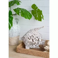 White Coral Angelfish Figurine