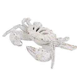 White Coral Crab Figurine