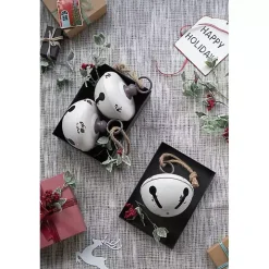 White Iron Bell Christmas Ornament