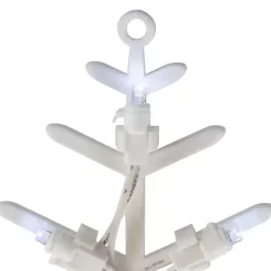 White LED Snowflake Window Silhouette, 18 in.