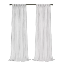 White Paloma Curtain Panel, 84 in.