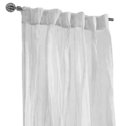 White Paloma Curtain Panel, 95 in.