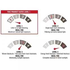 White Paton Curtain Panel Set, 108 in.