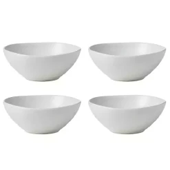 White Ridge 12-pc. Stoneware Dinnerware Set