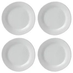 White Ridge 12-pc. Stoneware Dinnerware Set