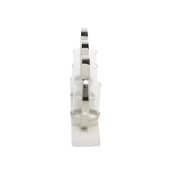 White Terrazzo Candle Holder Runner