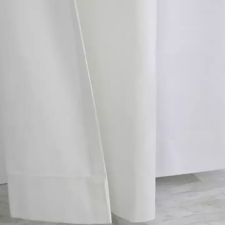White Weathermate Blackout Curtain Panel, 84 in.