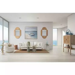 White Woven Seashell Statue