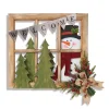 Winter Wonderland Window Frame Wall Plaque
