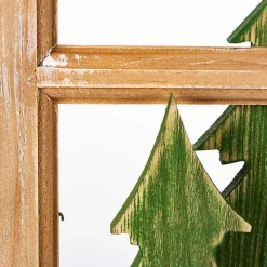 Winter Wonderland Window Frame Wall Plaque