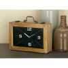 Wooden Novelty Briefcase Clock