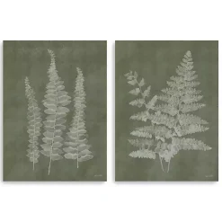 Woodland Ferns 2-pc. Canvas Art Print Set