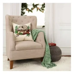 Woodland Holiday Hedgehog Pillow