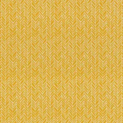 Yellow Herringbone Outdoor Long Pillows, Set of 2