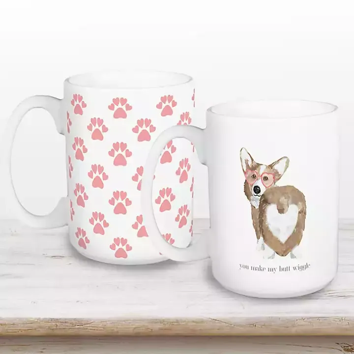 You Make My Butt Wiggle Mugs, Set of 2